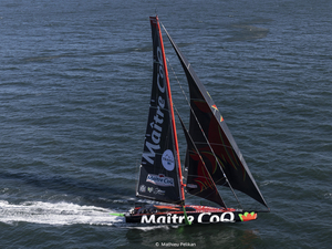 Yannick Bestaven (MAITRE COQ V), 6e de The Transat CIC en IMOCA (avant jury)