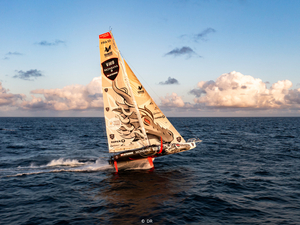 Maxime Sorel (V AND B - MONBANA - MAYENNE) termine 5e de The Transat CIC !