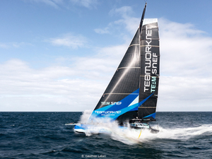 Justine Mettraux (Teamwork - Team Snef), 7e de The Transat CIC en IMOCA (avant jury)
