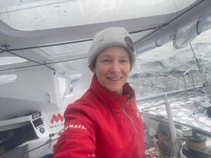 Isabelle Joschke (MACSF) 12e de The Transat CIC en IMOCA (avant jury)