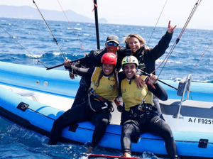 Championnat du monde de kitefoil à Hyères : dernière danse avant les jeux pour les Bleus