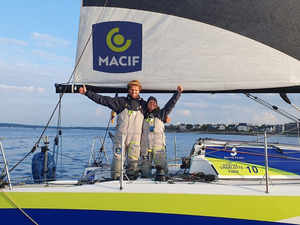 Loïs Berrehar et Charlotte Yven : heureux 9e du Trophée BPGO