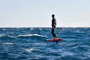 Tentative de traversée Toulon Calvi en volant sur les vagues sans voile et sans moteur !