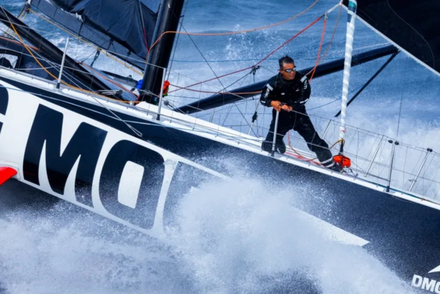 Kojiro Shiraishi, skipper de DMG MORI Global One Kojiro Shiraishi, skipper de DMG MORI Global One
