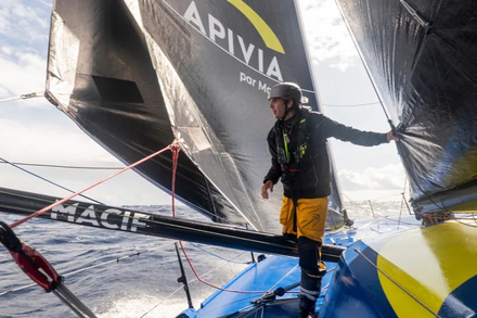 Charlie Dalin, skipper de MACIF Sante Prevoyance Charlie Dalin, skipper de MACIF Sante Prevoyance