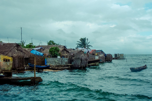 L'exode d'îliens du Panama menacés par la montée des eaux