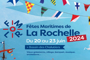 Les Fêtes Maritimes de La Rochelle auront lieu du 20 au 23 juin 24