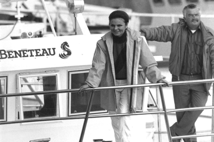 Annette Roux et son frere, Andre Beneteau.