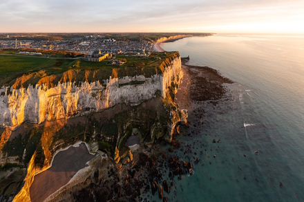 Le Cap Fagnet est le point le plus haut de la cote normande. Le Cap Fagnet est le point le plus haut de la cote normande.