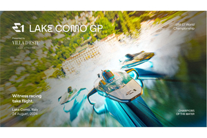 Le championnat du monde UIM E1 ajoute le Grand Prix du Lac de Côme à son calendrier de 2024