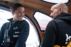 Route du Rhum 2026 : l’objectif commun d’Erwan Le Roux et de Koesio pour Audrey Ogereau