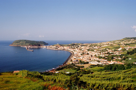 Horta, sur l'ile de Faial 