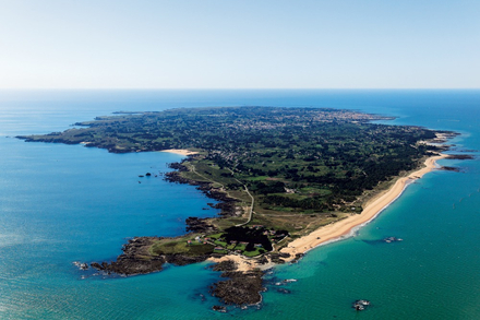L'Ile d'Yeu vue du ciel L'Ile d'Yeu vue du ciel