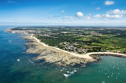 Ile d'Oleron vue du ciel