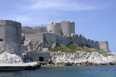 Le Chateau d'If, ancienne prison d'Etat.