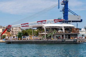Canua Island : après les évènements privés, la plage flottante va ouvrir au grand public