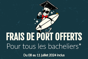 Redwoodpaddle : frais de port offerts pour les bacheliers, c'est le moment de se mettre à la glisse !