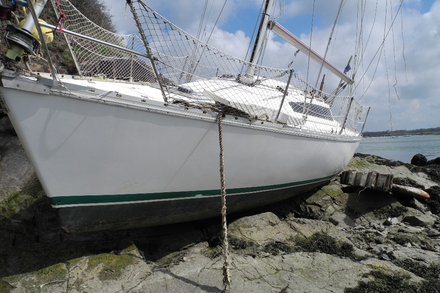 Echouage suite a une rupture de mouillage Echouage suite a une rupture de mouillage