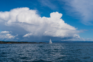 La pluie et le beau temps sur la plaisance