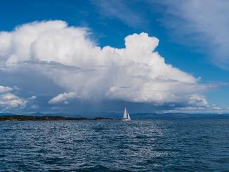 La pluie et le beau temps sur la plaisance