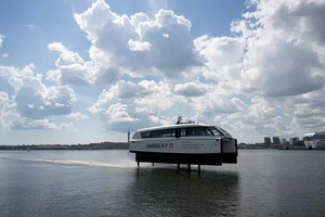 Transport urbain : Stockholm teste un bateau volant 100% électrique