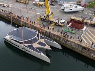 Mise à l'eau du MODX 70 à Lorient : premier...
