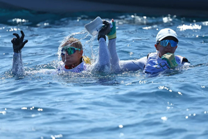 Jeux Olympiques 2024 : médaille de bronze en 49er FX pour le duo français Charline et Sarah