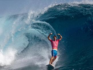L'or et le bronze cette nuit pour le surf...