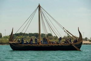 Le bateau Magan, construit comme à l’âge de bronze