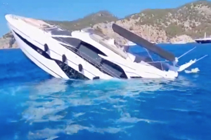 Vidéo : Un yacht coule aux Baléares, une famille sauvée in extremis