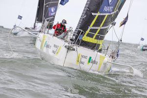 Abandon de Sanni Beucke sur la première étape de La Solitaire du Figaro Paprec