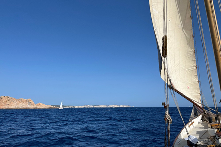 J4 - arrive?e devant Bonifacio  J4 - arrive?e devant Bonifacio