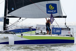Charlotte Yven (skipper Macif 2023), 3e de 2e étape de la 55e édition de La Solitaire du Figaro Paprec (avant jury)