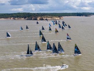Bon départ pour la 3e étape de La Solitaire du...