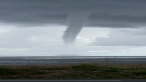 VIDÉO : une impressionnante trombe marine observée au large de Quiberon