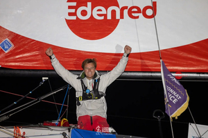 Basile Bourgnon (Edenred), 2e de 3e étape de La Solitaire du Figaro Paprec (avant jury)