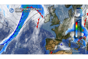 Solitaire du Figaro Paprec : bulletin météo du jour