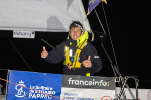 Tom Dolan, troisième marin étranger à remporter La Solitaire du Figaro Paprec, après Laurent Bourgnon et Yoan de Kat