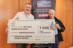 Grain de Sail soutient Océanopolis Acts, fonds de dotation pour la préservation des océans