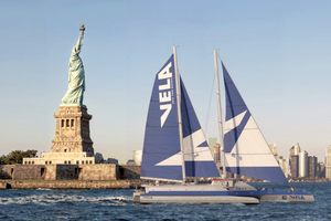 VELA : construction du premier trimaran cargo géant 100% voile pour un transport durable