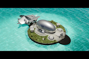 Un bateau volant pour révolutionner le transport maritime ?