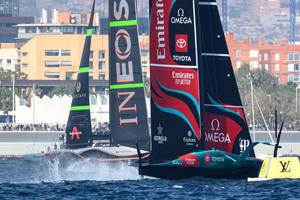 Un duel dominical pour ce second jour de la 37e America's Cup Louis Vuitton