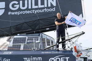 Fabrice Amedeo embarque la FDJ pour son Vendée Globe dédié à la préservation des océans
