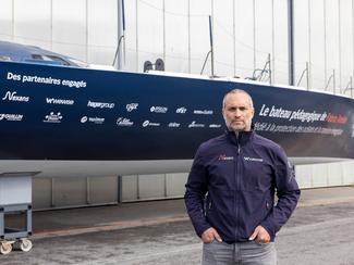 Baptême du bateau pédagogique de Fabrice...