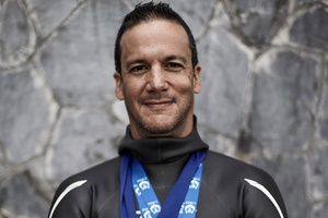 Le champion tunisien Walid Boudhiaf aspire à populariser l'apnée dans son pays