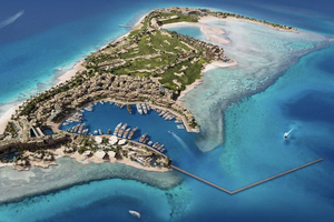 L'Arabie saoudite inaugure une île de luxe dans sa mégalopole futuriste Neom