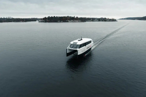 Candela : lancement du premier ferry électrique à foils à Stockholm
