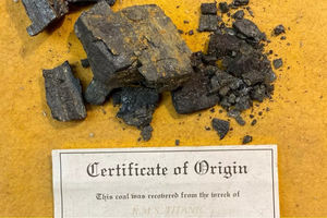 Des morceaux des épaves du Titanic et du Mary Rose aux enchères