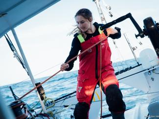 Portrait de skippeuse 4/6 : Violette Dorange,...