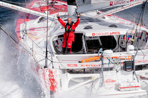 Vendée Globe : Damien Seguin vise le top 5 avec le bateau tenant du titre
